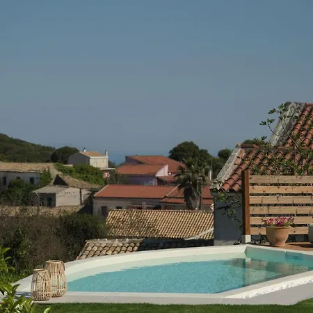 Ferienhaus Koukoutsa House With Swimming Pool Corfu Sokraki