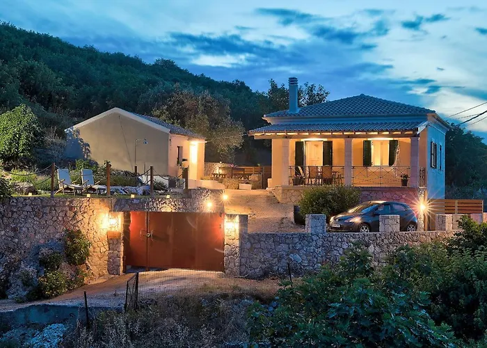 Ferienhaus Koukoutsa House With Swimming Pool Corfu Sokraki Sokrákion
