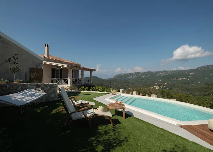 Ferienhaus Koukoutsa House With Swimming Pool Corfu Sokraki *