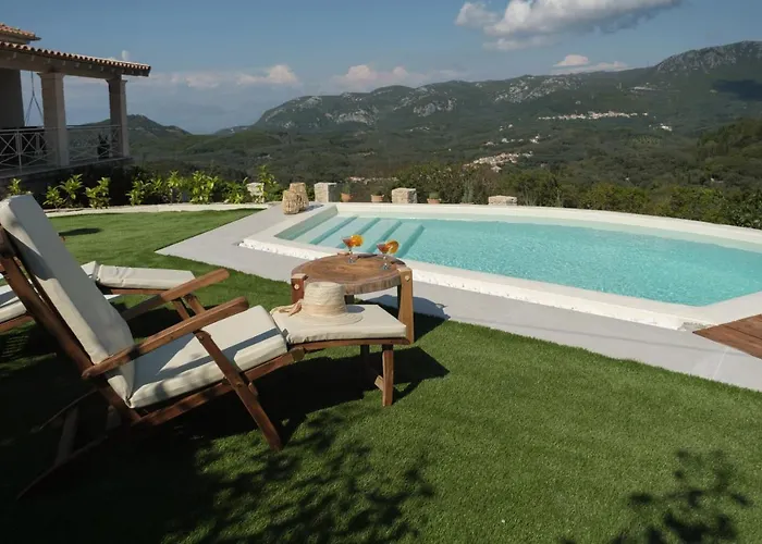 Koukoutsa House With Swimming Pool Corfu Sokraki * Sokrákion